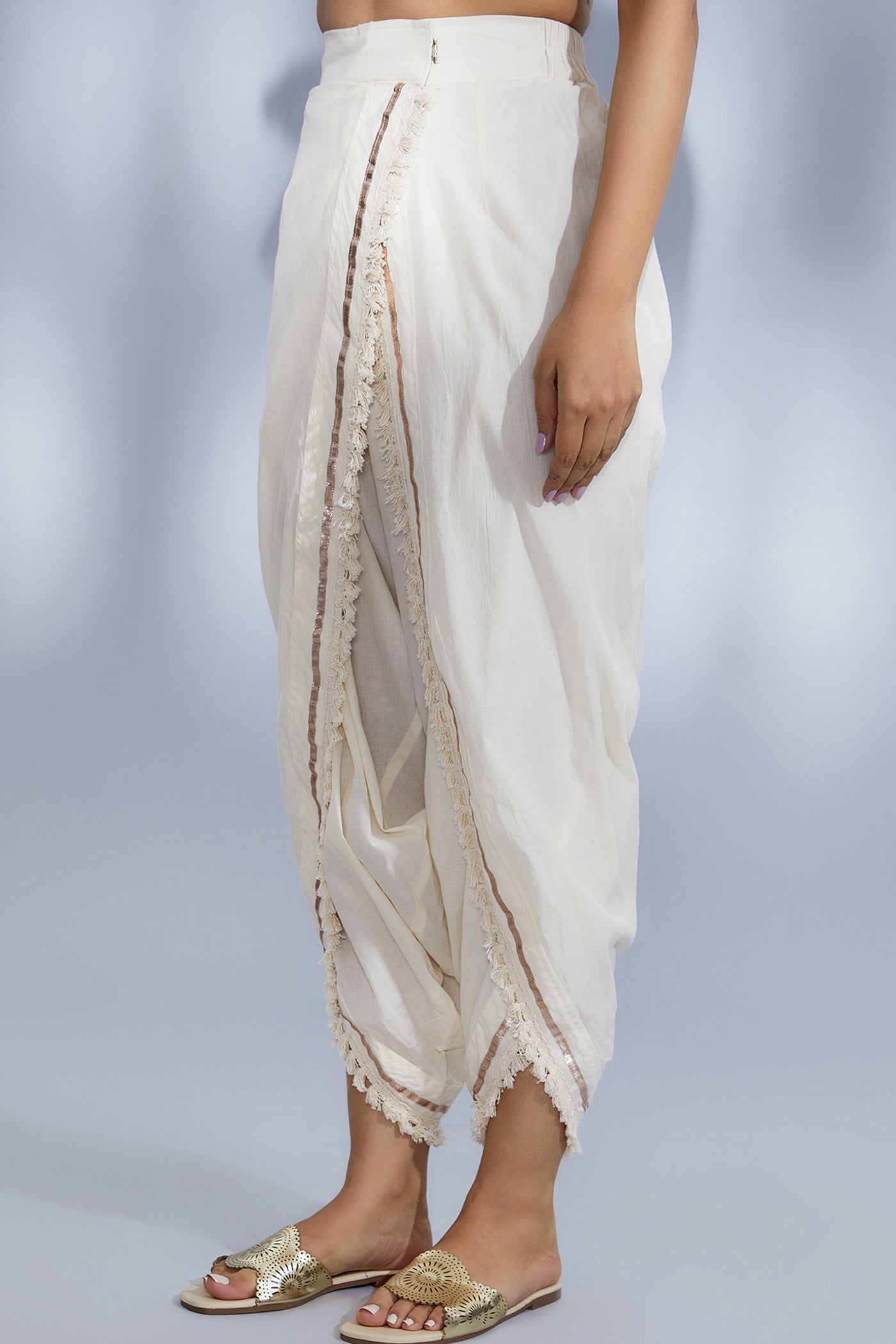 Gopi Vaid Aisha Dhoti Set indian designer wear online shopping melange singapore