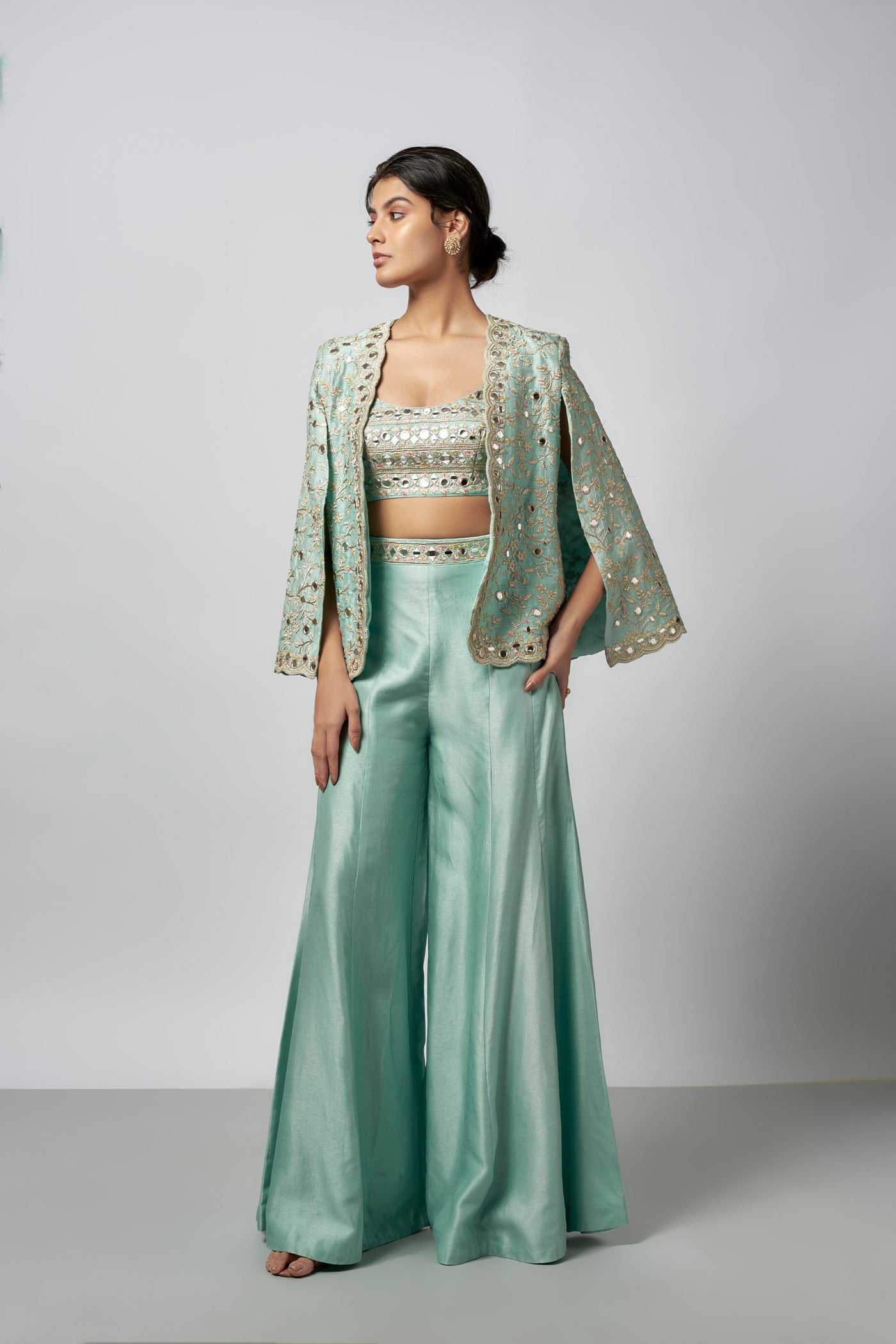 Gopi Vaid Ajala Pant Set indian designer wear online shopping melange singapore