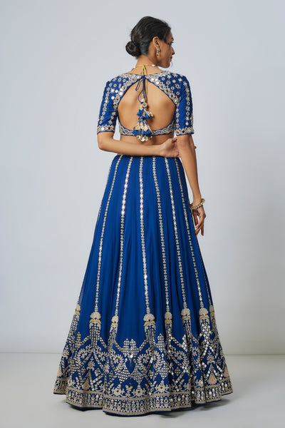 Gopi Vaid Ananya Lehenga Set indian designer wear online shopping melange singapore