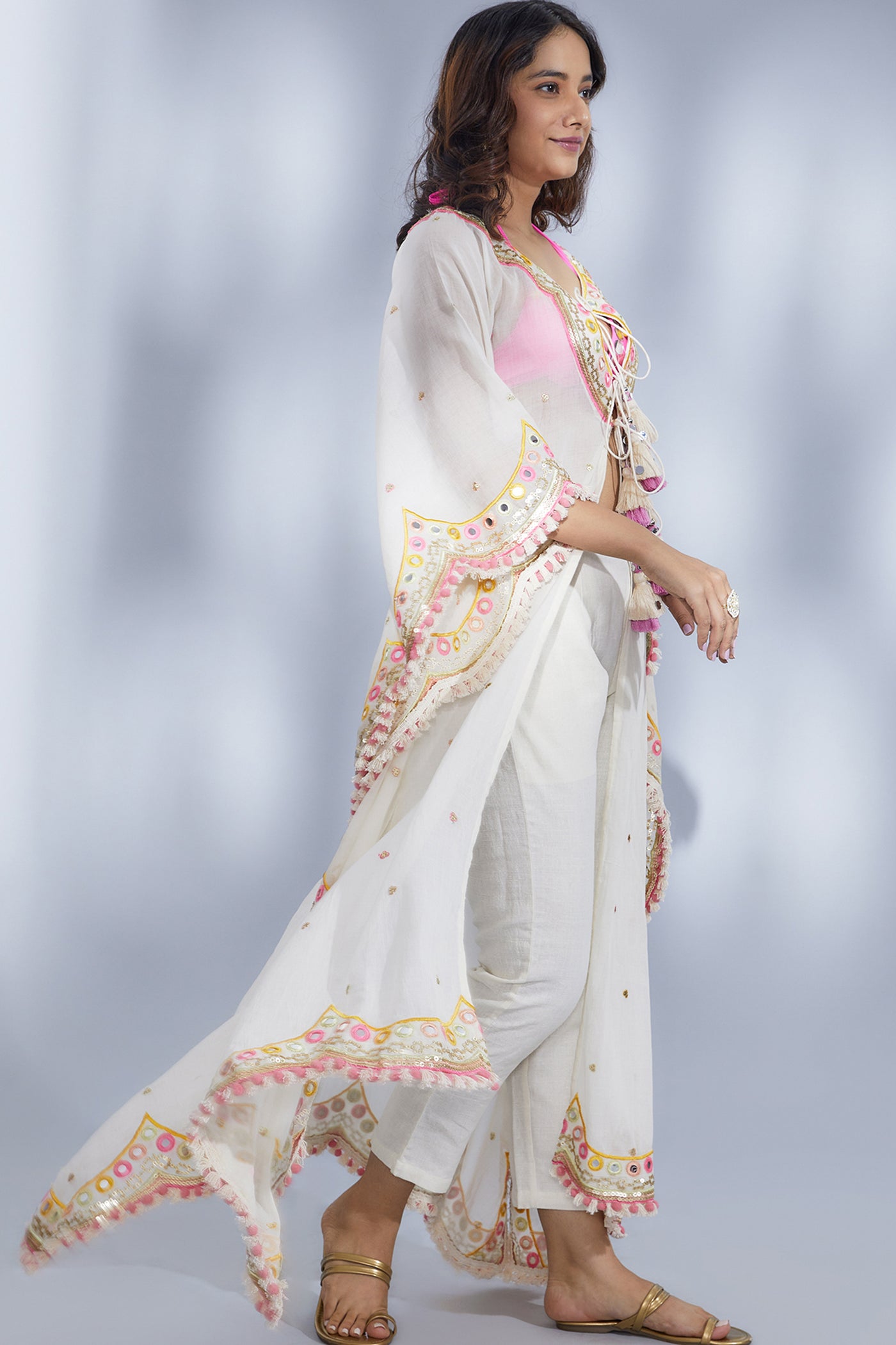 Gopi Vaid Anya Kaftan indian designer wear online shopping melange singapore