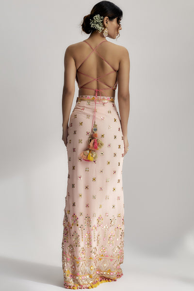 Gopi Vaid Arari Skirt Set indian designer wear online shopping melange singapore