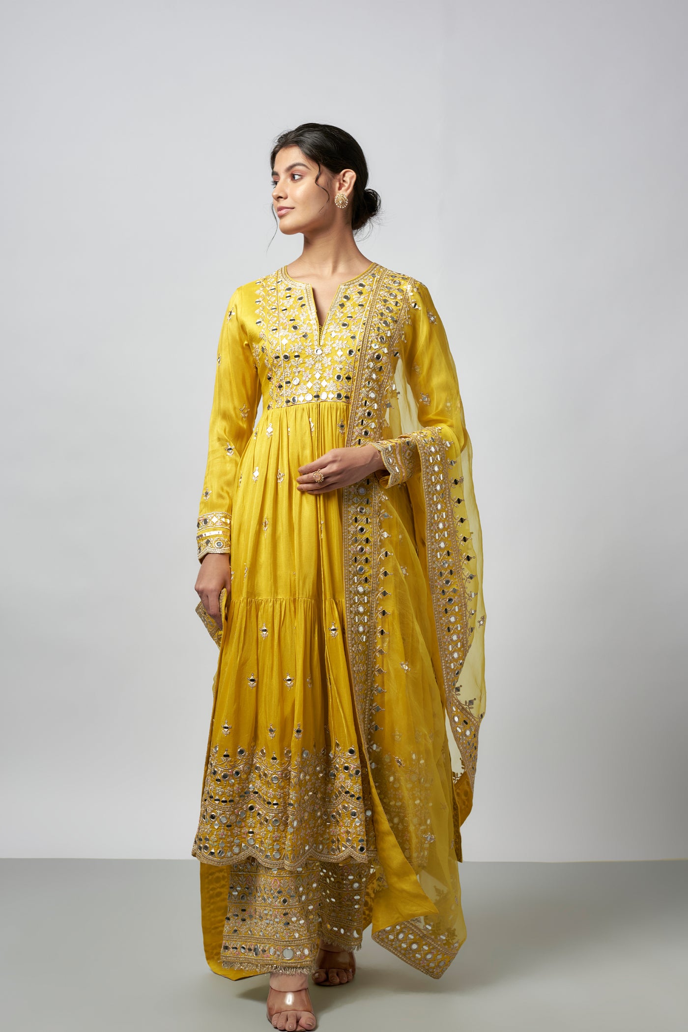 Gopi Vaid Arundhati AG Set indian designer wear online shopping melange singapore