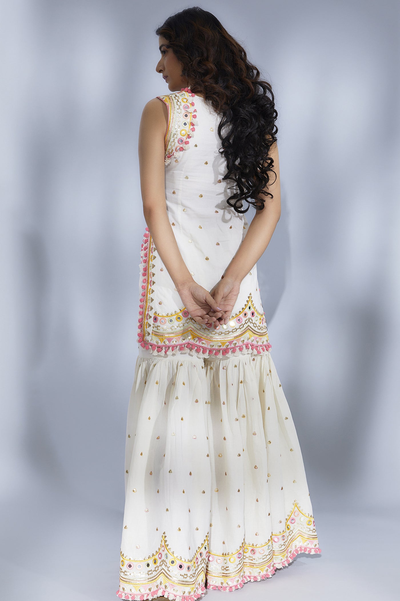 Gopi Vaid Athiya Sharara Set indian designer wear online shopping melange singapore