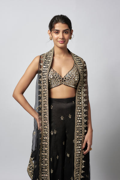 Gopi Vaid Avnoor Pant Set indian designer wear online shopping melange singapore
