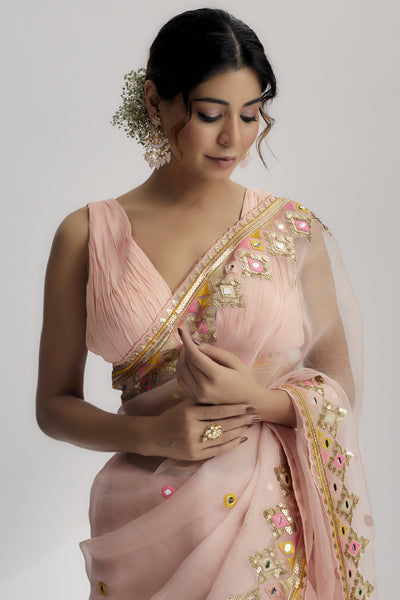 Gopi Vaid Ayana Saree indian designer wear online shopping melange singapore 