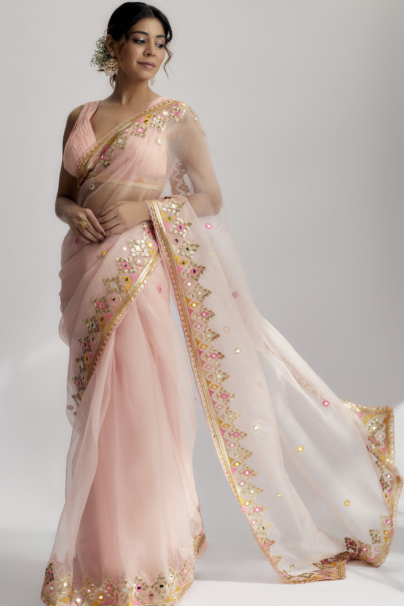 Gopi Vaid Ayana Saree indian designer wear online shopping melange singapore 