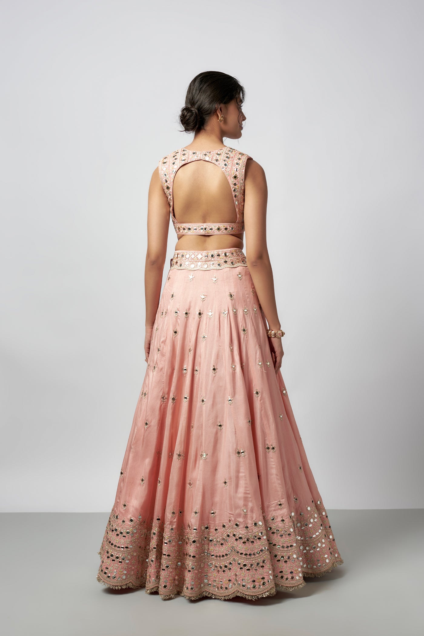 Gopi Vaid Daksha Lehenga Set indian designer wear online shopping melange singapore