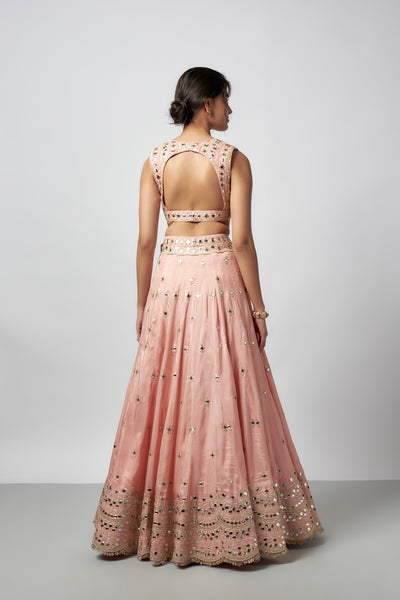 Gopi Vaid Daksha Lehenga Set indian designer wear online shopping melange singapore