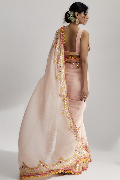 Gopi Vaid Deehar Saree indian designer wear online shopping melange singapore 