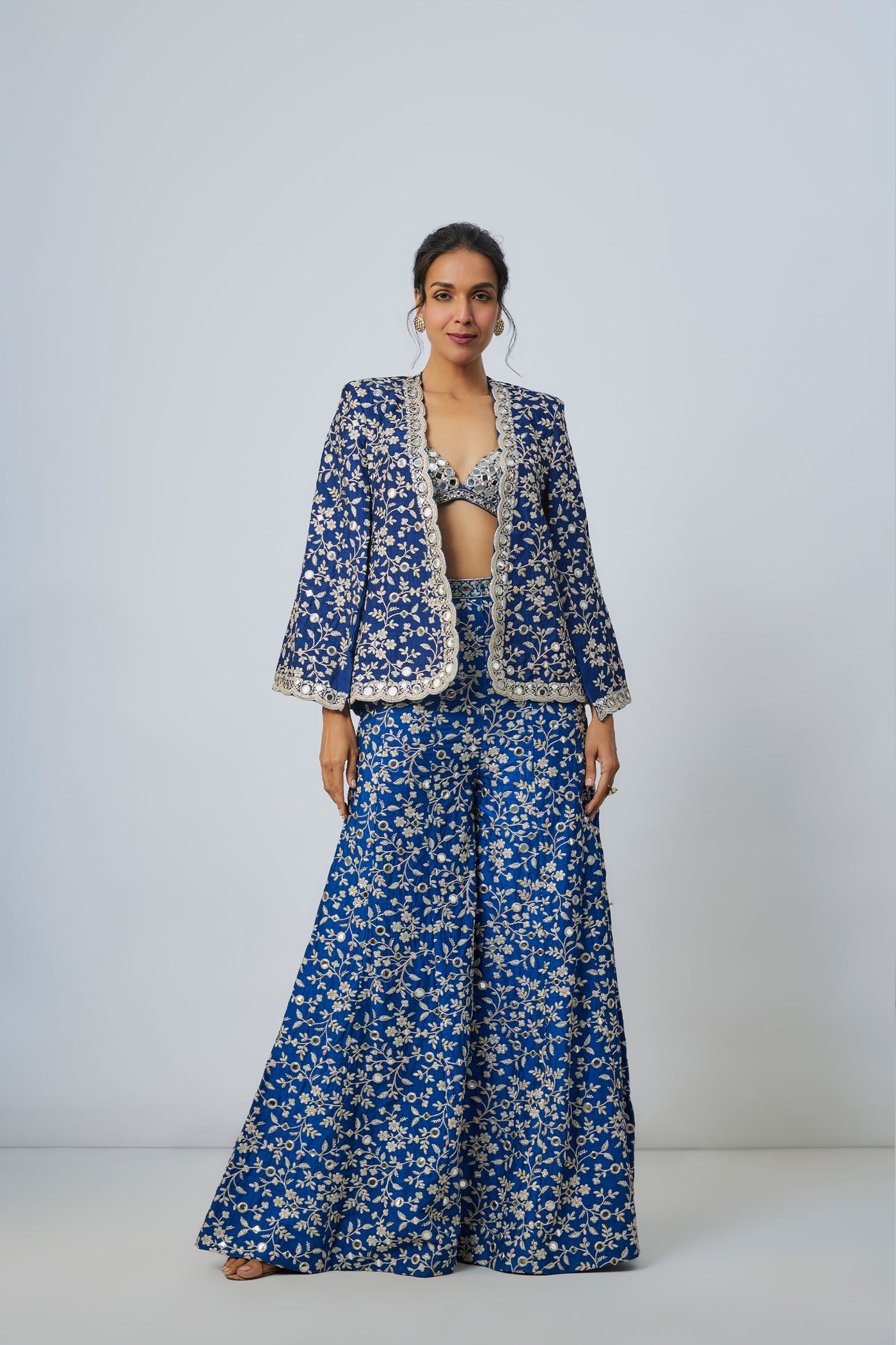 Gopi Vaid Dhyeya Pant Set indian designer wear online shopping melange singapore