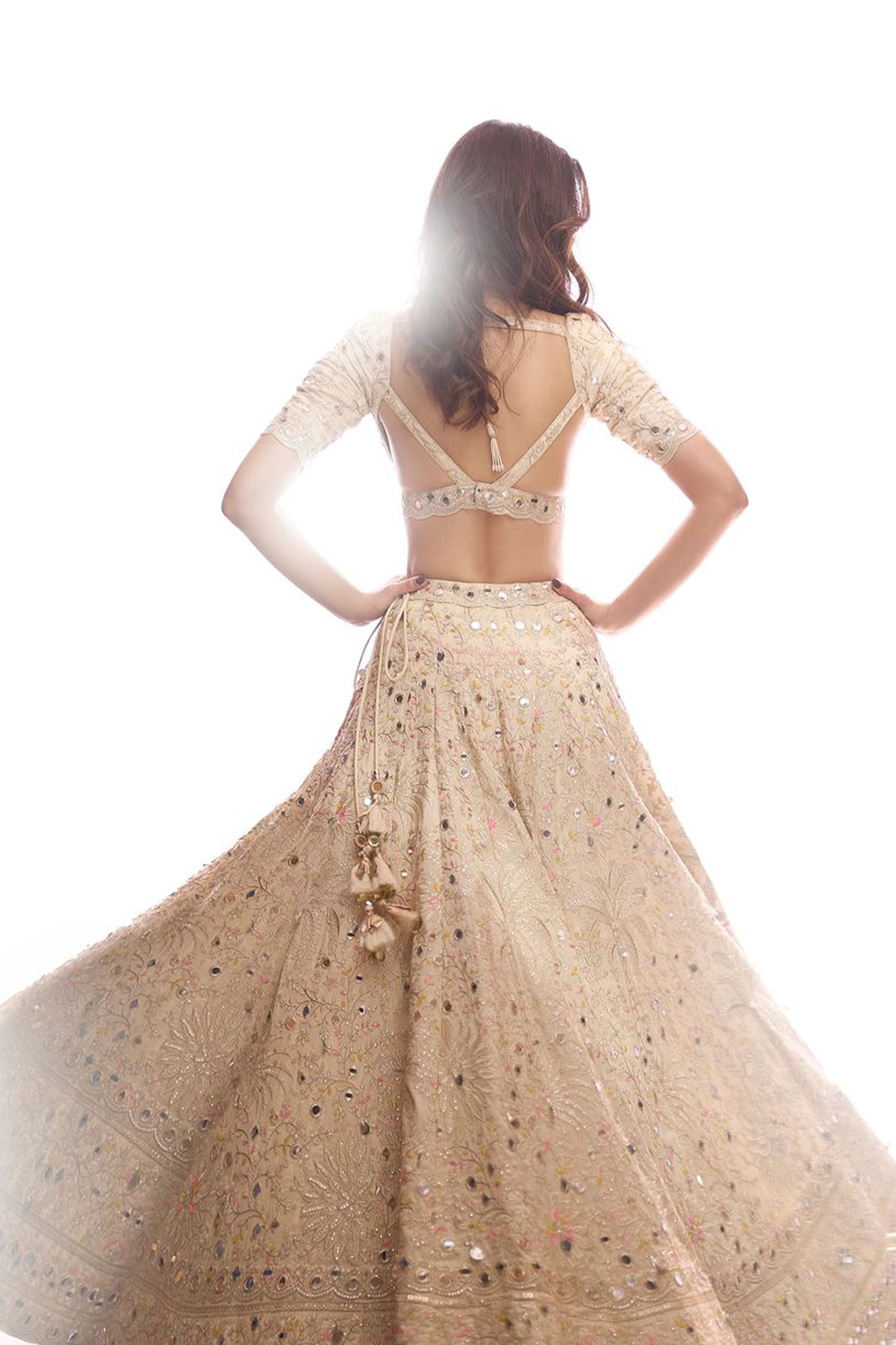 Gopi Vaid Diana in Raima Lehenga Set indian designer wear online shopping melange singapore