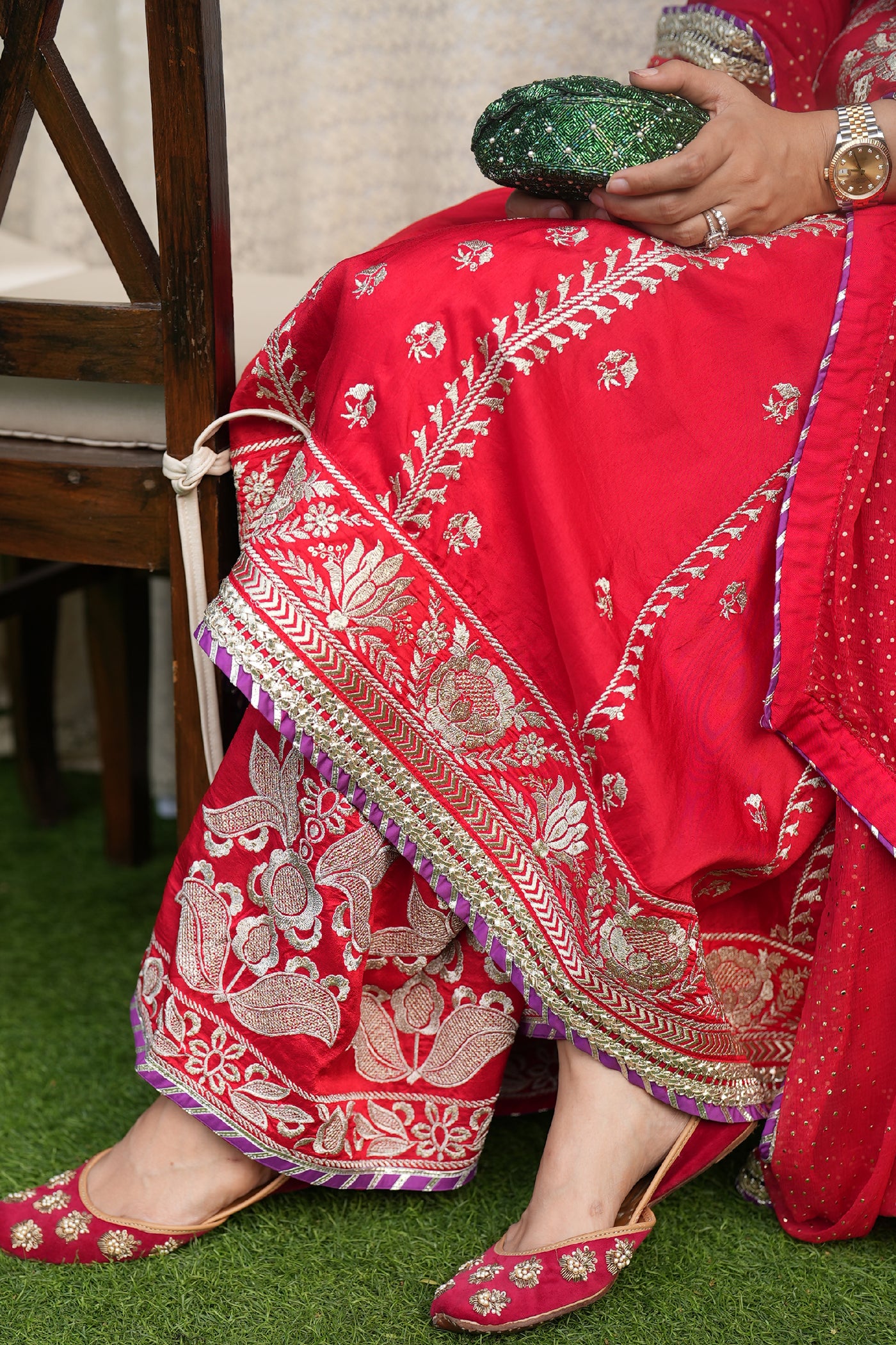 Gopi Vaid Golconda Misu AG Set indian designer wear online shopping melange singapore