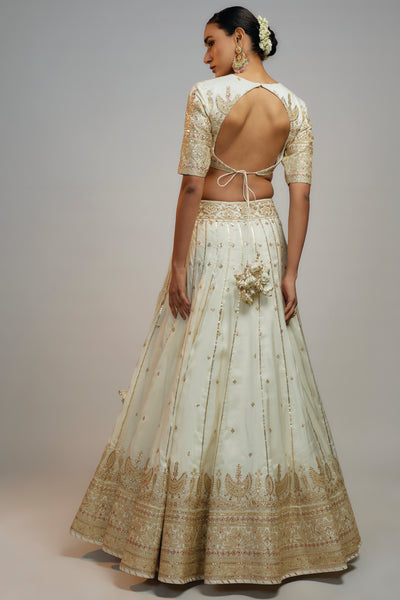 Gopi Vaid Golconda Naima Lehenga Set indian designer wear online shopping melange singapore