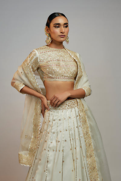 Gopi Vaid Golconda Naima Lehenga Set indian designer wear online shopping melange singapore