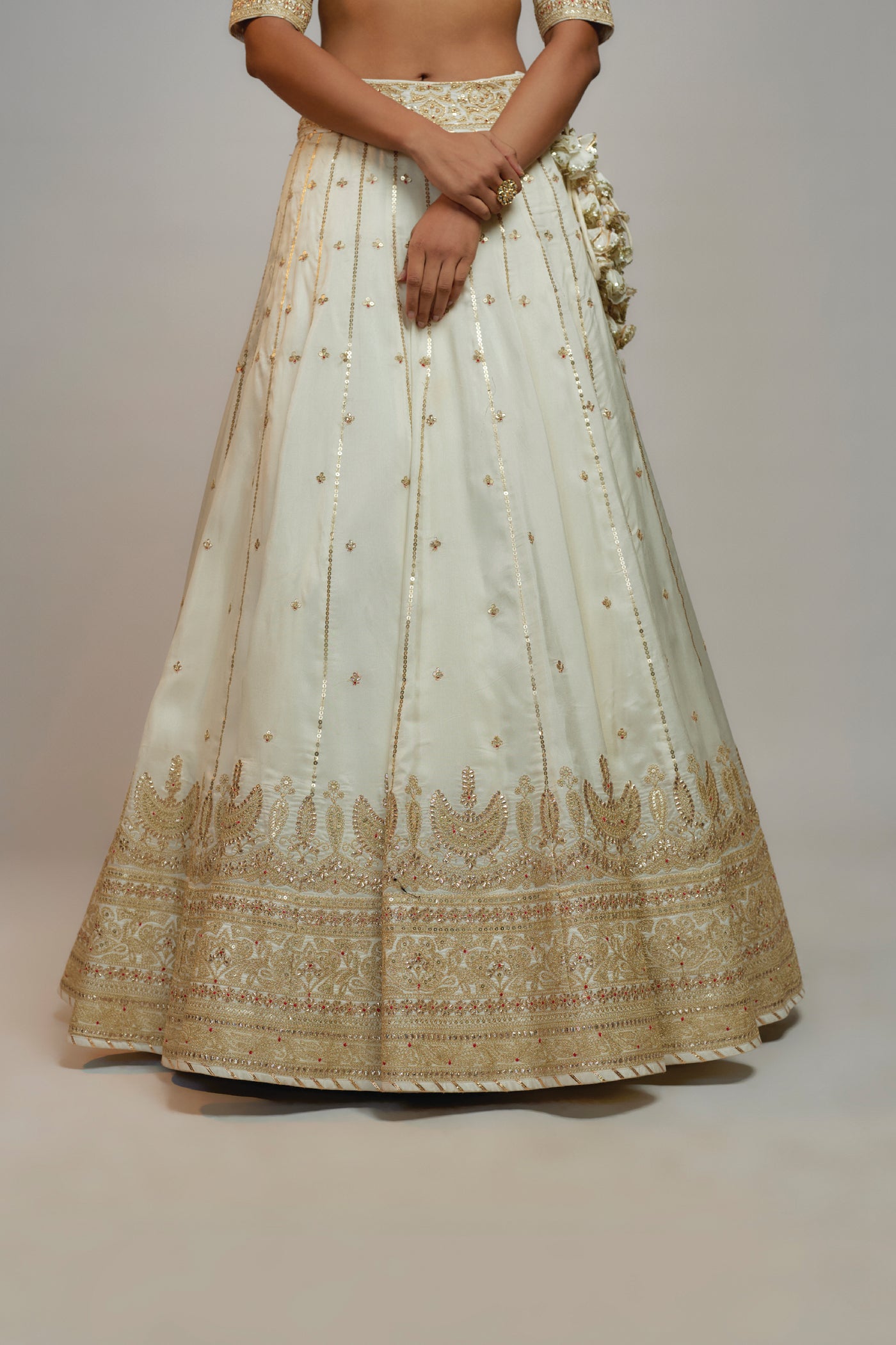 Gopi Vaid Golconda Naima Lehenga Set indian designer wear online shopping melange singapore