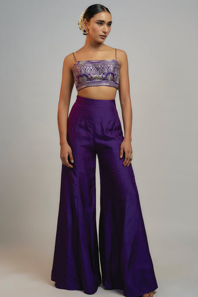 Gopi Vaid Golconda Sanya Pant Set indian designer wear online shopping melange singapore