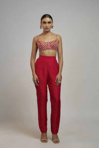 Gopi Vaid Golconda Vanya Pant Set indian designer wear online shopping melange singapore