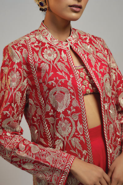 Gopi Vaid Golkonda Nahida Blazer indian designer wear online shopping melange singapore