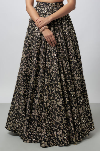 Gopi Vaid Harshini Lehenga Set indian designer wear online shopping melange singapore