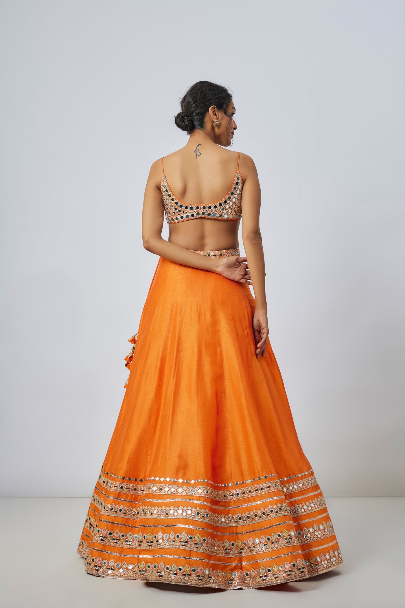 Gopi Vaid Janya Lehenga Set indian designer wear online shopping melange singapore