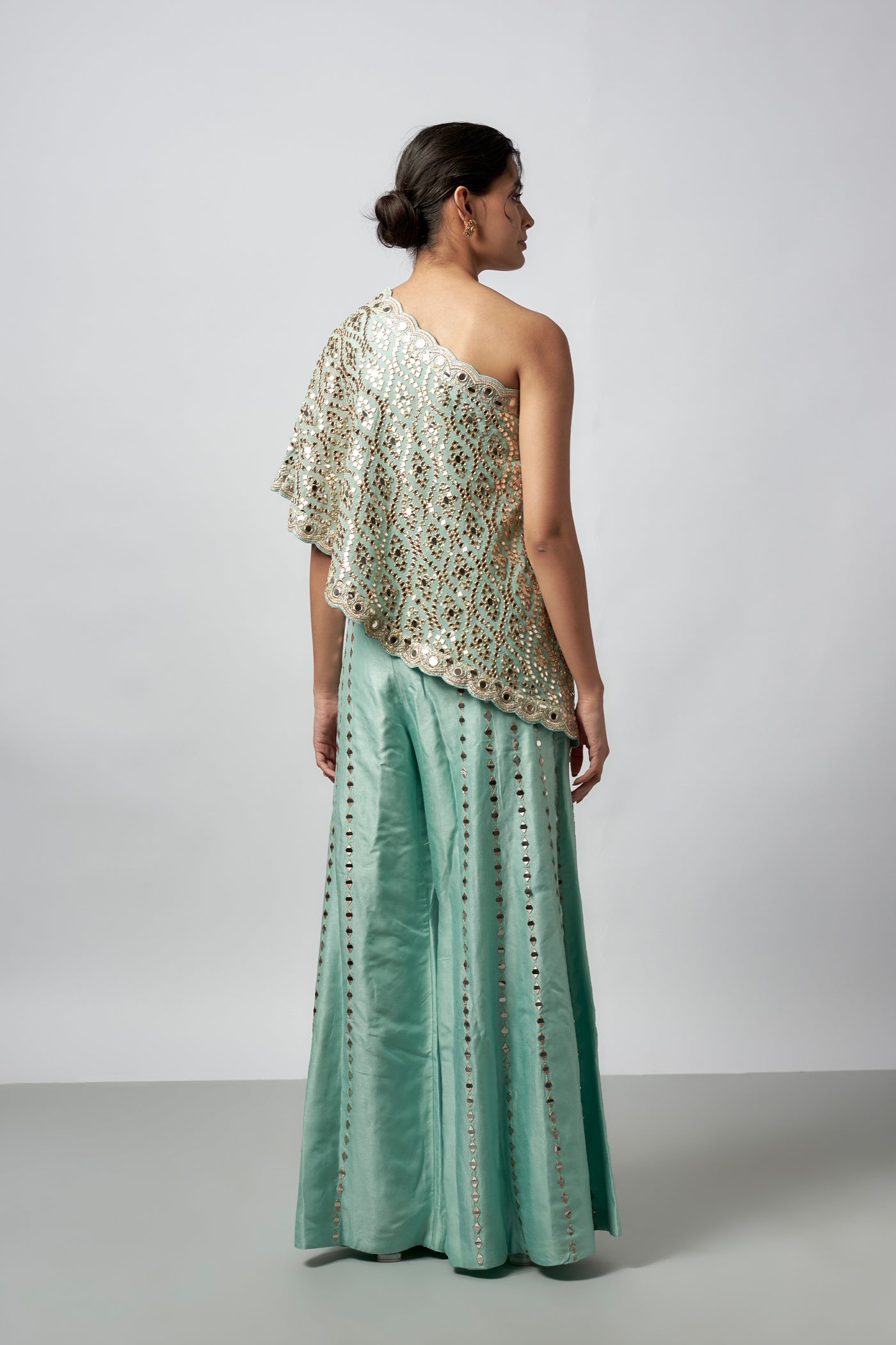Gopi Vaid Joan Pant Set indian designer wear online shopping melange singapore