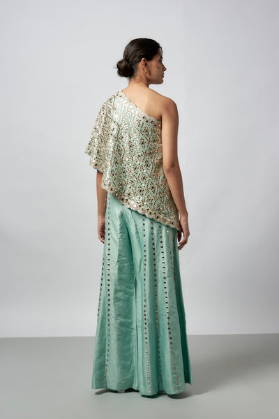 Gopi Vaid Joan Pant Set indian designer wear online shopping melange singapore