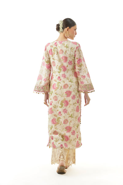 Gopi Vaid Kavya Tunic indian designer wear online shopping melange singapore