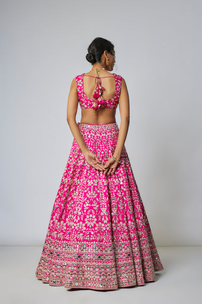 Gopi Vaid Krshnavi Lehenga Set indian designer wear online shopping melange singapore
