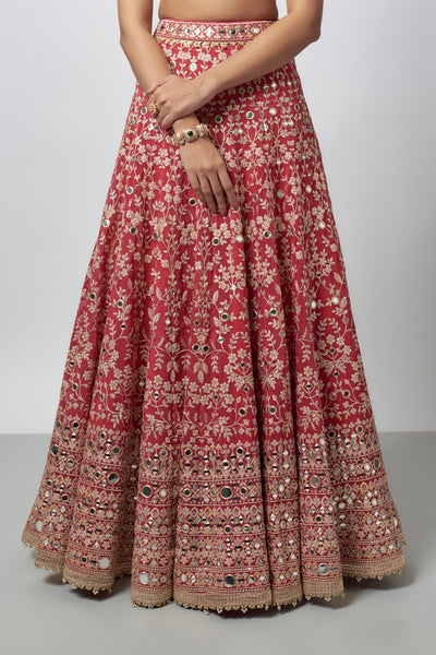 Gopi Vaid Laanya Lehenga Set indian designer wear online shopping melange singapore