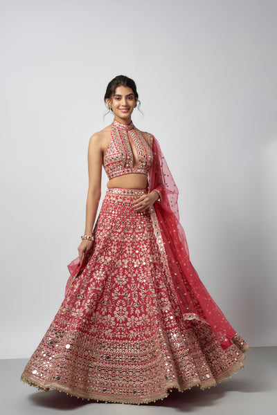 Gopi Vaid Laanya Lehenga Set indian designer wear online shopping melange singapore