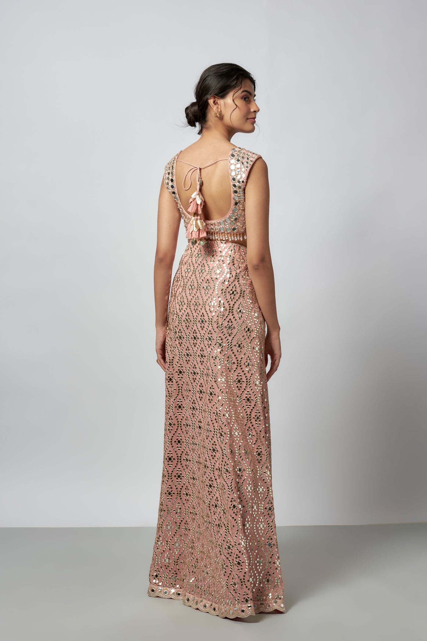 Gopi Vaid Madhulika Skirt Set indian designer wear online shopping melange singapore
