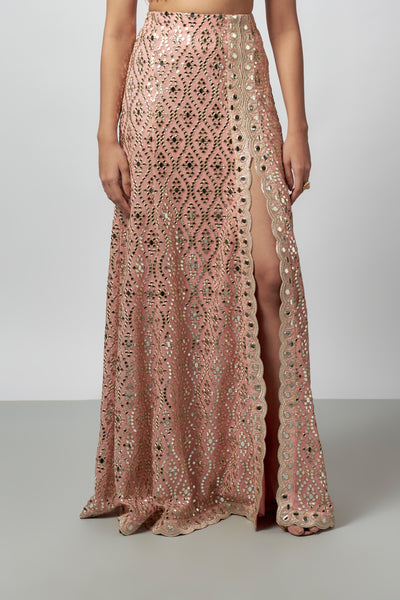 Gopi Vaid Madhulika Skirt Set indian designer wear online shopping melange singapore