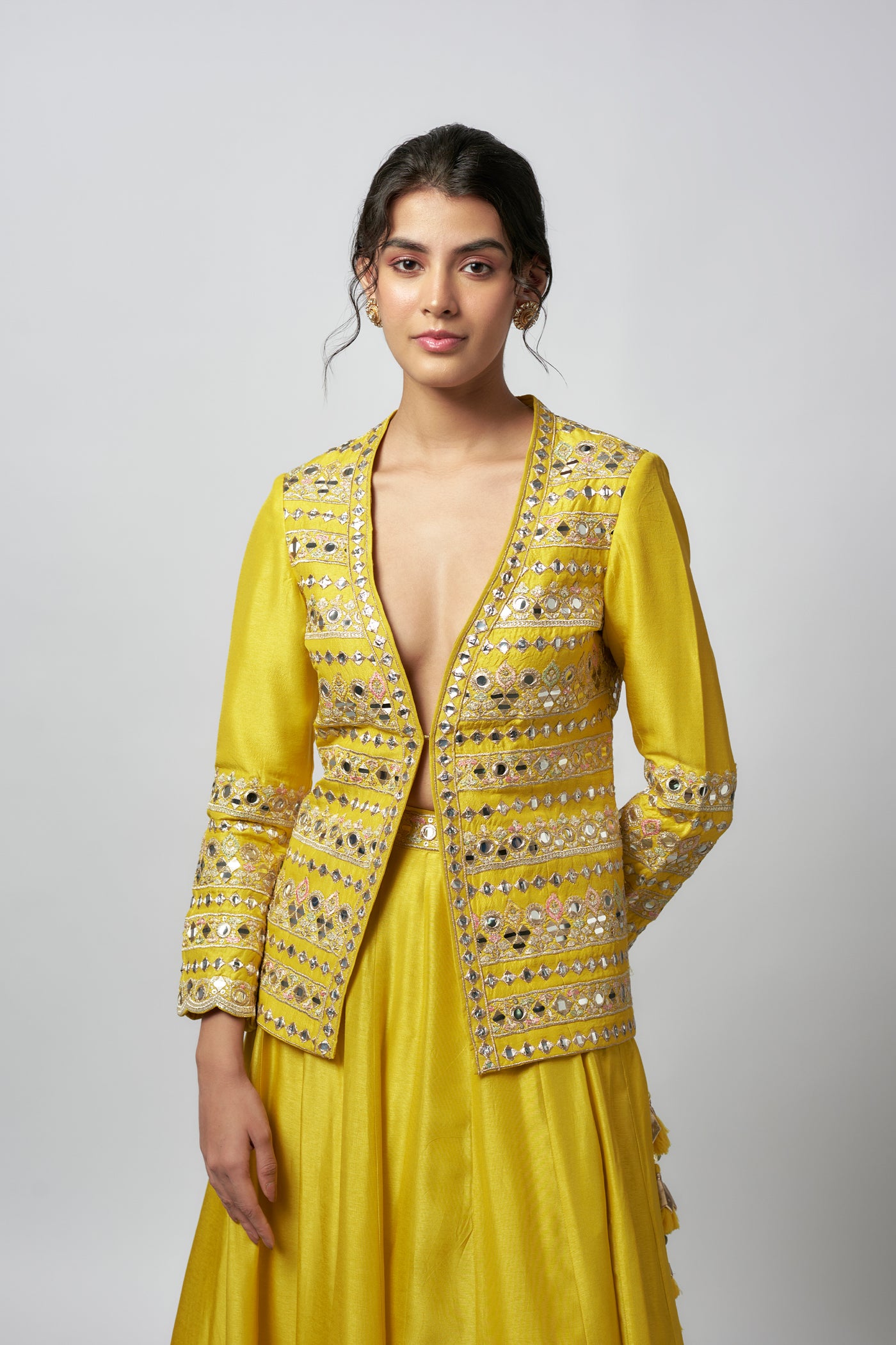 Gopi Vaid Omaira Lehenga set indian designer wear online shopping melange singapore