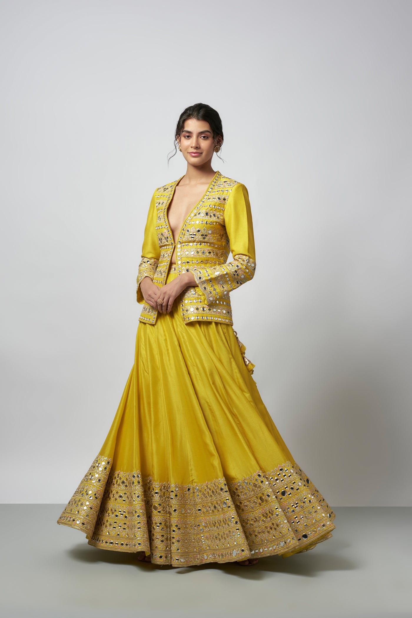 Gopi Vaid Omaira Lehenga set indian designer wear online shopping melange singapore