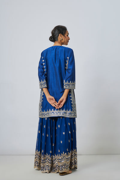 Gopi Vaid Pariza Sharara Set indian designer wear online shopping melange singapore