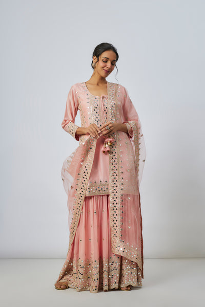 Gopi Vaid Pariza Sharara Set indian designer wear online shopping melange singapore