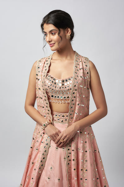 Gopi Vaid Ravya Lehenga Set indian designer wear online shopping melange singapore