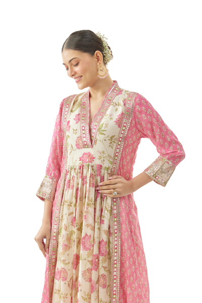 Gopi Vaid Riya Tunic Indian designer wear online shopping melange singapore