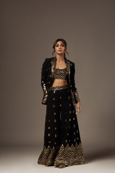 Gopi Vaid Shilpa Shetty In Marrakesh Pant Set indian designer wear online shopping melange singapore