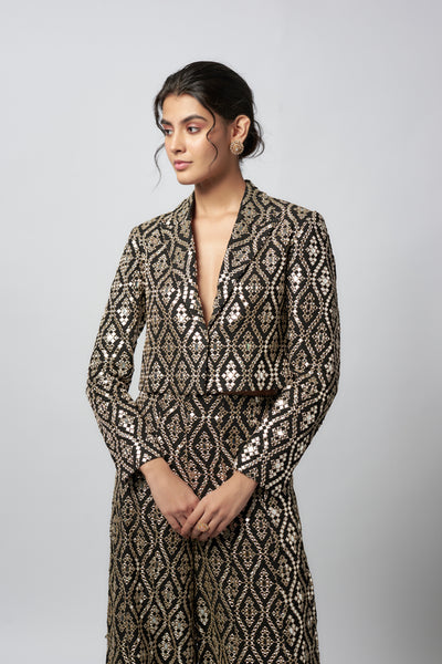 Gopi Vaid Shion Pant Set indian designer wear online shopping melange singapore
