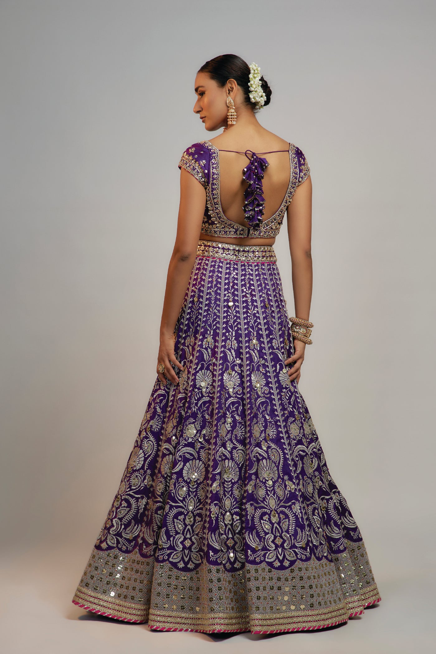 Gopi Vaid Tamanha Bhatia In Golconda Sacchi Lehenga Set indian designer wear online shopping melange singapore
