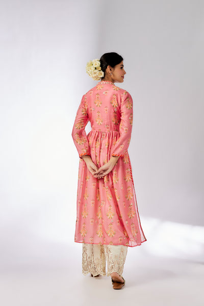 Gopi Vaid Tara Jacket Style Tunic indian designer wear online shopping melange singapore