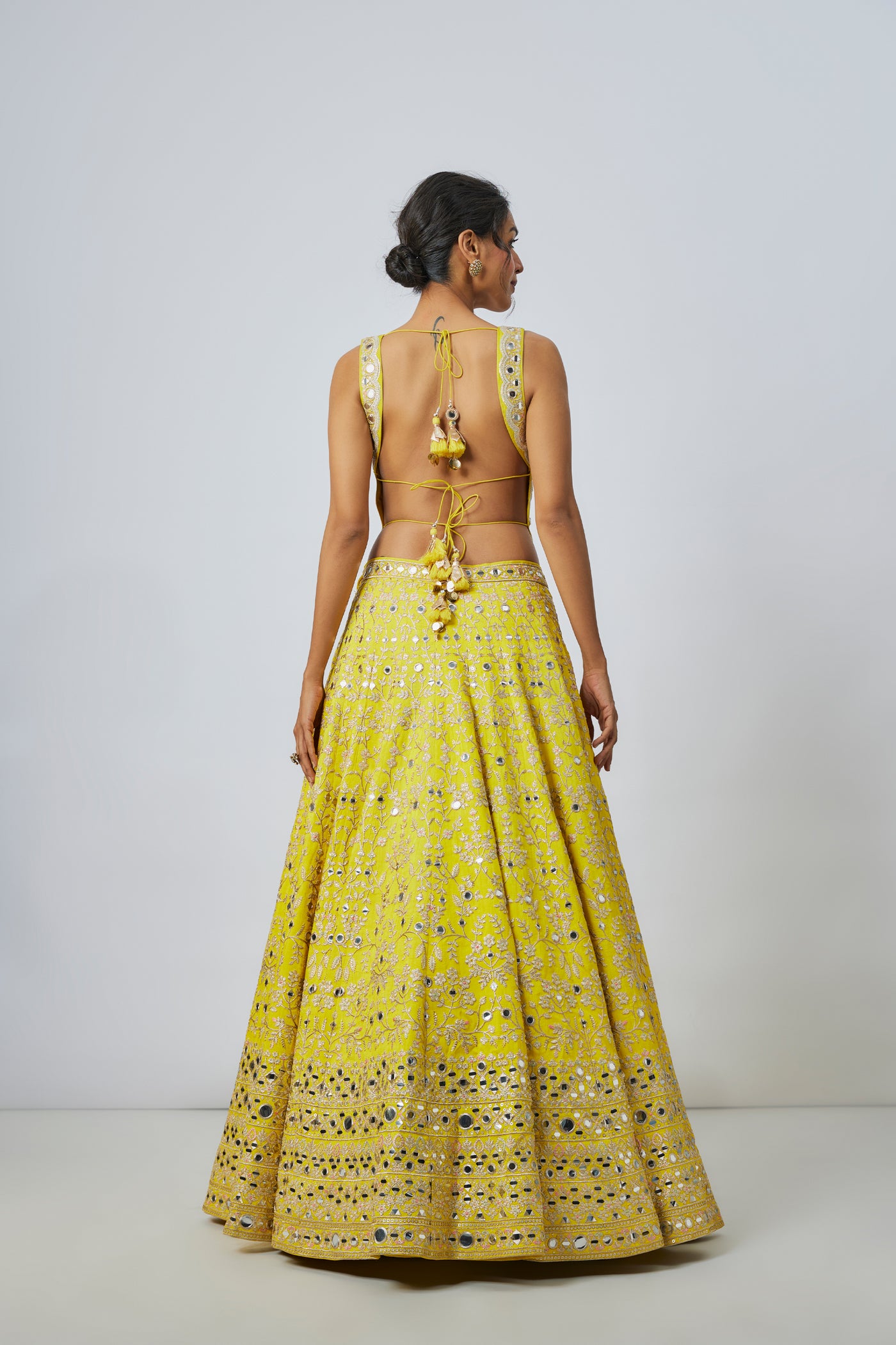 Gopi Vaid Tisya Lehenga Set indian designer wear online shopping melange singapore