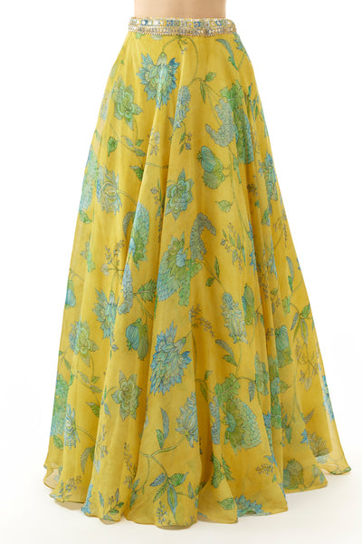 Gopi Vaid Vandana Lehenga Set Indian designer wear online shopping melange singapore
