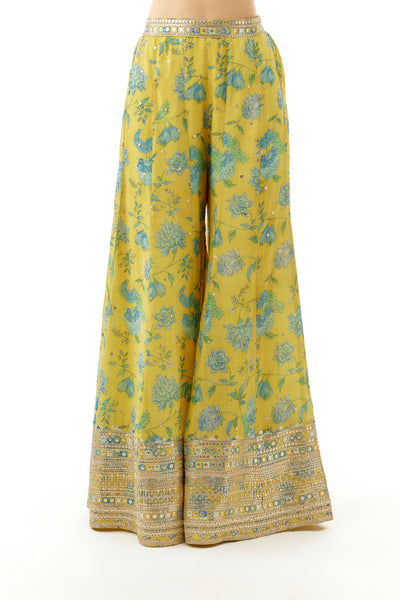 Gopi Vaid Vanshita One-Shoulder Set indian designer wear online shopping melange singapore