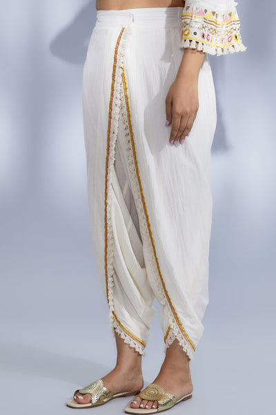 Gopi Vaid Yara Dhoti Set indian designer wear online shopping melange singapore