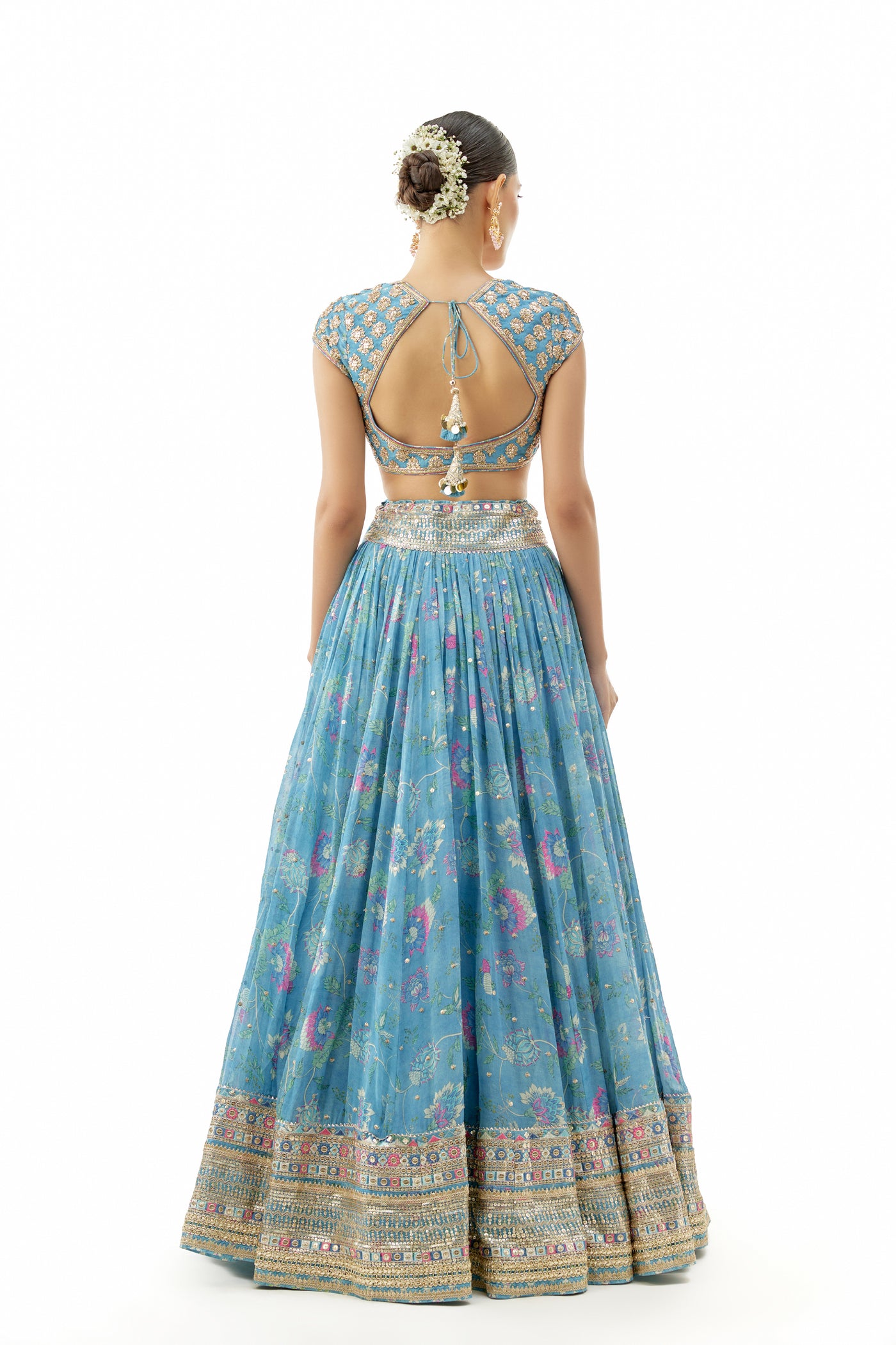 Gopi Vaid Zil Lehenga Set Indian designer wear online shopping melange singapore