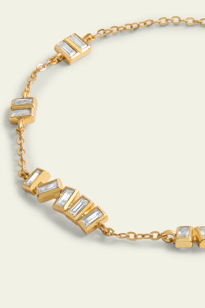 Isharaya Abstract CZ Bracelet indian designer wear online shopping melange singapore