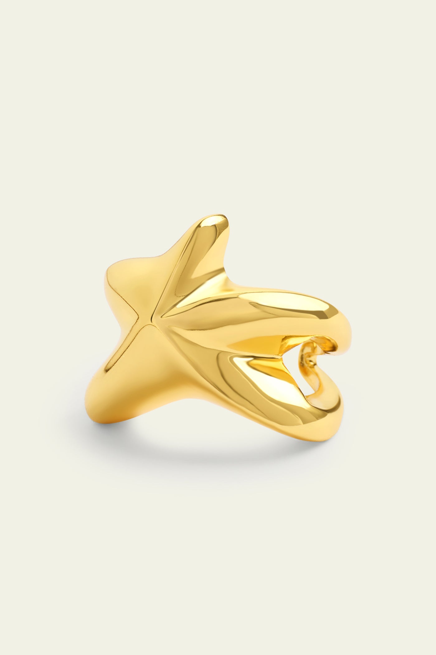 Isharaya Gold Star Ring indian designer wear online shopping melange singapore