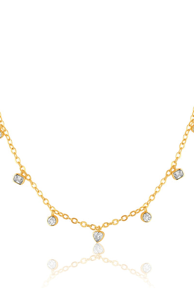 Isharya Celestial Charm Chain In 18kt Gold Plated indian designer wear online shopping melange singapore 